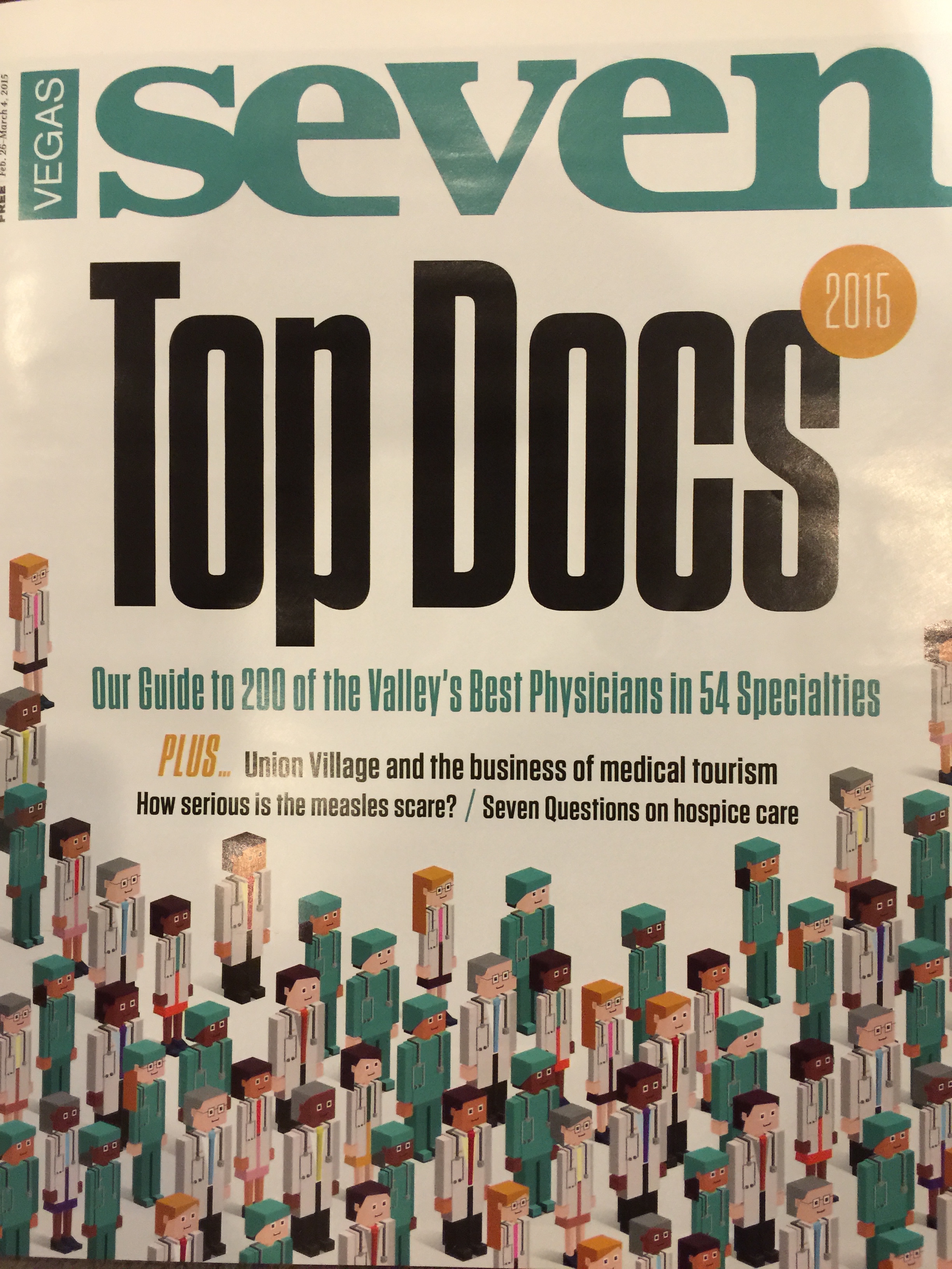 Seven Magazine Lists Dr. Hankins as Top Plastic Surgeon 2015
